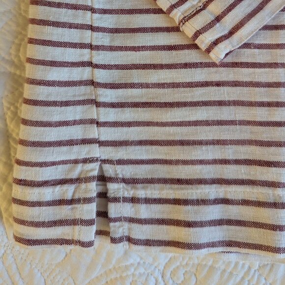 Sigrid Olsen Linen Blouse size Small - Picture 9 of 10